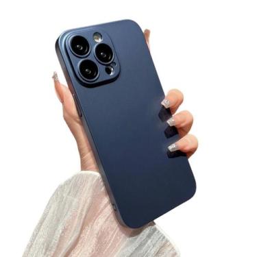 Imagem de Capinha Case Vidro Camera Para iPhone 13 14 Pro Max Capa - Case Marca,