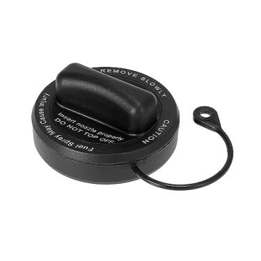 Imagem de X AUTOHAUX Tampa de tanque de combustível de óleo de motor preta para carro para Mercedes-Benz E550 2012-2014