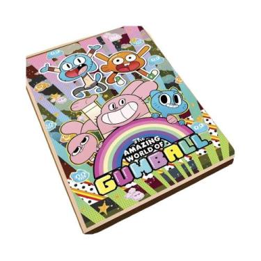 Imagem de Gumball World Poster Autoadesivo Adesivo De Arte À Prova D 'Água Para 