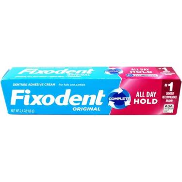 Imagem de Fixodent Creme Adesivo para Dentadura Original 68g