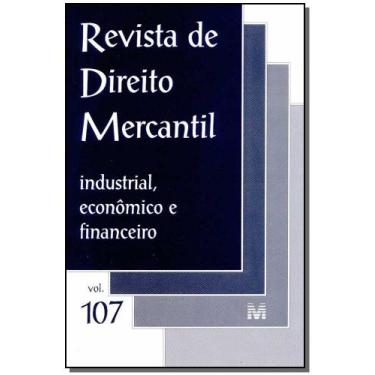 Imagem de Revista de direito mercantil vol. 107 - MALHEIROS EDITORES, 3