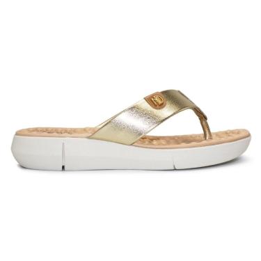 Imagem de Tamanco Modare Feminino Metalizado/Napa Sense Flex Conforto 7142.106