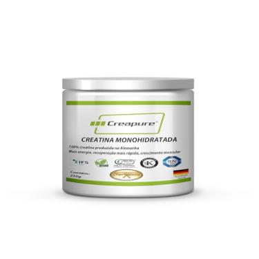 Imagem de Creapure Pura - Creatina Monohidrata - Pote 250g Alta Pureza