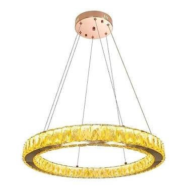 Imagem de Pendente Aura Piccola Bella Iluminação Aura Piccola Cobre/ Champagne 60 Cm X 5.5 Cm