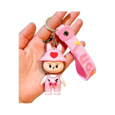 Imagem de Chaveiro De Ovelha Labubu Com Dentes De 7CM, Fofo, Estilo Anime, Pinge
