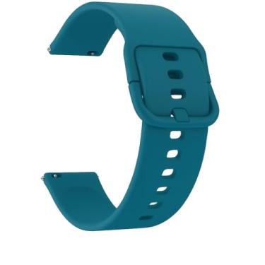 Imagem de Pulseira Sport NSmart compatível com Samsung Galaxy Watch3 / Watch4-41mm - 42mm - 44mm - 45mm ou 46mm - Nandos-Store (41mm - Verde v2)