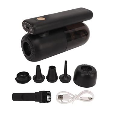 Imagem de Sem fio Handheld Aspirador Poderoso Portátil Multifunções Baixo Ruído com Luz LED para Home Office Car Limpeza ABS Material 4000mAh Bateria