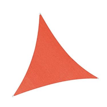 Imagem de Ｂｅｓｇａ Guarda- para pátio, toldo, tela de proteção solar, cobertura triangular para pérgola de jardim, 3x3x3 m para deck, gramado de praia, gazebo de, Vermelho