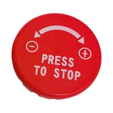 Imagem de oshhni Peça de reposição para equipamento de fitness M8, peça de atualização, barra de resistência, botão de freio para equipamento de ginástica, ciclismo, Vermelho 5.6 Cm