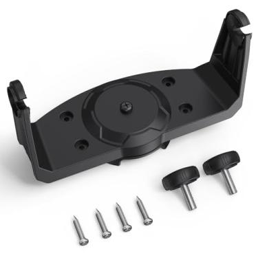 Imagem de TUSITA Fish Finder Tilt/Swivel Gimbal Mount Bracket e puxadores compatíveis com Garmin Striker 5cv 5dv 7cv 7dv 7sv, Vivid 5cv 7cv 7sv, ECHOMAP UHD2 12.7 cm 17.8 cm cv 010-12439-01