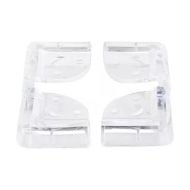 Imagem de Kit 4 Peças Protetor de Quina em Silicone Segurança Bebê Idoso Criança