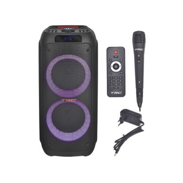 Imagem de Caixa de Som Amplificada Portatil Bluetooth 1000W Bivolt TRC 5590