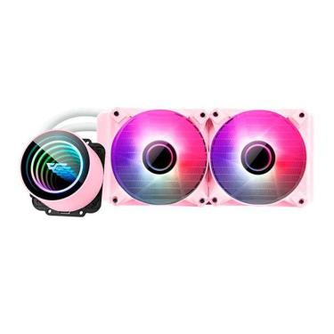 Imagem de Water Cooler Gamer Para Processador Darkflash Dx240 - Rosa