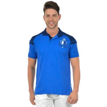 Imagem de Camisa polo rei fenomenal Azul royal M-Unissex
