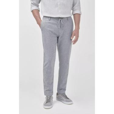 Imagem de Calça Oficina Reserva Linho Santorini  Azul Marinho-Masculino