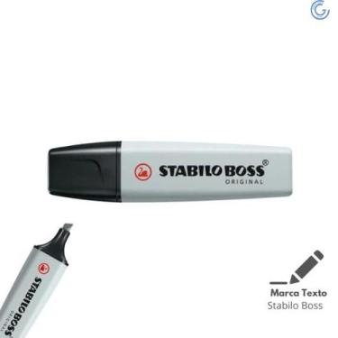 Imagem de Marca texto Stabilo Boss Pastel Cinza - 70/194