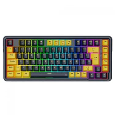 Imagem de Teclado Gamer Mecânico Redragon Elf, RGB, Switch Melt Gold, Black/yellow - K649py-RGB Pt