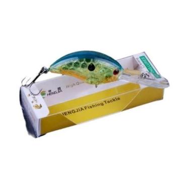 Imagem de Isca de Pesca Hengjia 13g 9cm - Crankbait Minnow com Ganchos Agudos, C