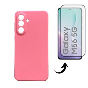 Imagem de Capa + Pel Vidro 3D Compatível Para Samsung Galaxy M56 5G - Db