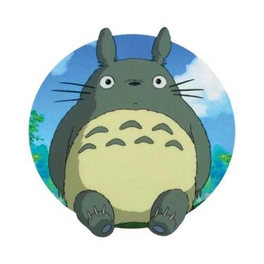 Imagem de Decoração De Café Infantil Quarto Hayao Miyazaki Anime Tela Pintura Me