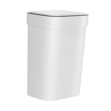 Imagem de WeiLaiKeQi Lixeira com tampa, lixeira versátil, reutilizável e decorativa, para cozinha, sala de estar, quarto, L