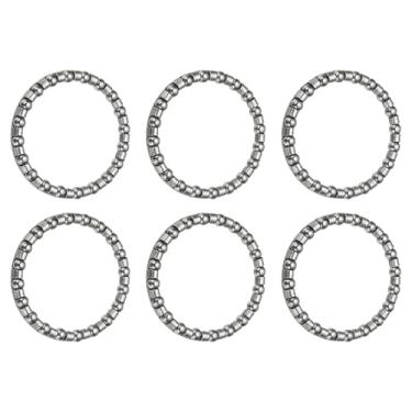 Imagem de YELARXI Rolamentos de esferas de bicicleta, retentor de manivela de bicicleta de aço inoxidável roda gaiola #5-Fitfor (suporte inferior da manivela de bicicleta MTB) 5/81.3 cm x 20 esferas, pacote com