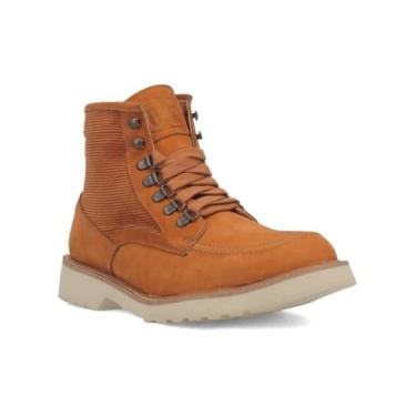 Imagem de Dingo Carlsbad Bota masculina casual bico redondo cano curto - preta, Sela, 43