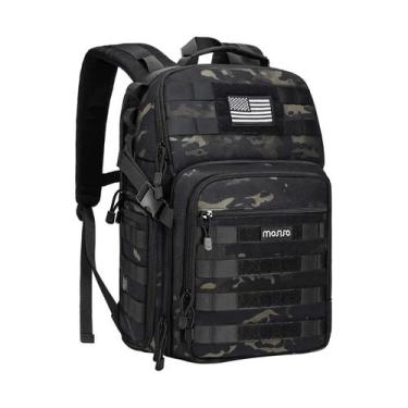 Imagem de Mochila de câmera MOSISO Night Camouflage para DSLR/SLR/Mirrorless