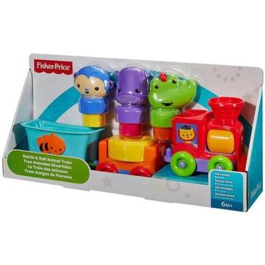 Imagem de Fisher Price TREM Amigos da Floresta Mattel DMC44