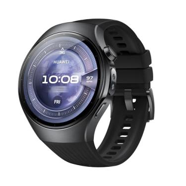 Imagem de Smartwatch, HUAWEI WATCH 5 46mm, Tecnologia X-TAP Multissensorl, Chamadas de Celular com eSIM, Dois Modos de Bateria, Compatível com Android e com iOS, Preto