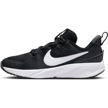 Imagem de Nike Star Runner 4 Tênis de corrida infantil unissex, Preto/branco/antracite., 22