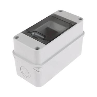 Imagem de Caixa De Distribuição Elétrica Externa À Prova D'água, Disjuntor De Pl