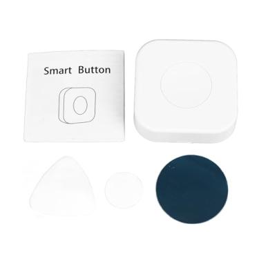 Imagem de Sensor de alarme de vazamento de água alta sensibilide ZigBee 3.0 Detector de inunção inteligente para o porão em casa Banheiro ABS Tamanho compacto branco