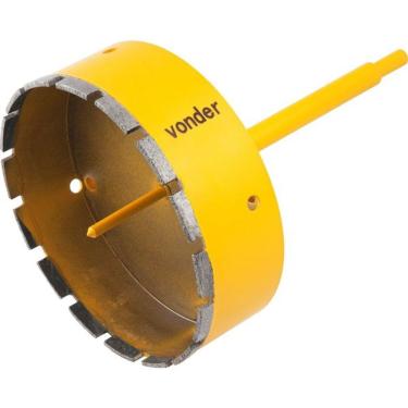 Imagem de Serra Copo Diamantada 165mm Com Haste E Pino Guia - Vonder