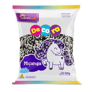 Imagem de Confeitos Miçanga Chocolate 300g Cores Diversas - Cacau Foods