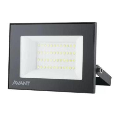 Imagem de Refletor Led 50W Preto Bivolt Avant