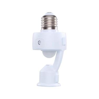 Imagem de Sensor de Presença Com Soquete E27- MPQ-40F Margirius, Branco
