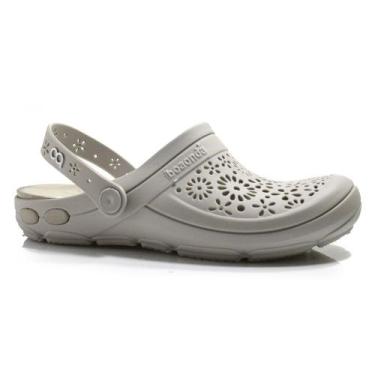 Imagem de Babuche Boa Onda Nellie 1317/123, Cinza, 37