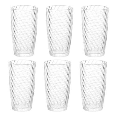 Imagem de Copo Long Drink  de Vidro Elysée 400 ml 6 Peças - Hauskraft