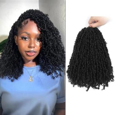 Imagem de Hair de crochê Yanky Twist Mini Passion Twist, 9 pacotes - Scanbos
