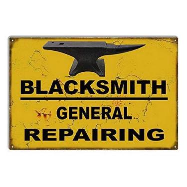 Imagem de Placa De Metal Retrô Vintage Com Tema De Óleo De Motor a Gasolina Para