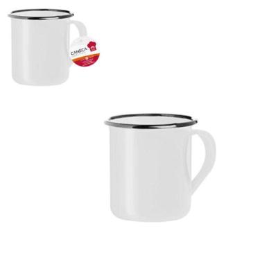 Imagem de Caneca Esmaltada 80ml Art House - Zein, Modelo 2