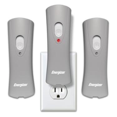 Imagem de Energizer Lanterna LED recarregável com 3 unidades, função de ligar automaticamente da lanterna de emergência, luzes de falta de energia