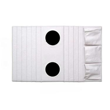 Imagem de Kit com 2 Porta Copos para Sofá, Suporte Multifuncional para Controle Remoto e Celular, Organizador para Braço de Sofa e Cama, Evita Quedas e Vazamentos (branco)