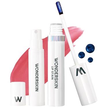 Imagem de Wonderskin Wonder Blading Lip Stain Peel Off And Reveal Kit - Kit De Tonalidade De Maquiagem Natural De Longa Duração, À Prova D'Água E À Prova De Transferência (Romance)