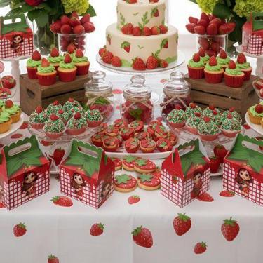 Imagem de 10 Caixinhas Morango do Amor Lembrancinha Festa Infantil - Kibunitnho,