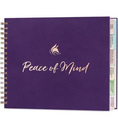 Imagem de Agenda CF "Peace of Mind" (roxo, menor que A4 (26,7 cm x 23 cm))