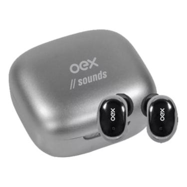 Imagem de Fone De Ouvido Bluetooth Bud Prata Tws30 Oex