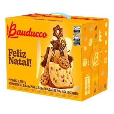 Imagem de Cesta De Natal Bauducco Grande 20 Itens Com Nota Fiscal - Higipack