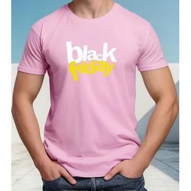 Imagem de Camiseta Camisa Adulto Feminina Masculina Algodão Black Friday Para lo